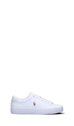 POLO RALPH LAUREN Sneaker uomo bianca in pelle