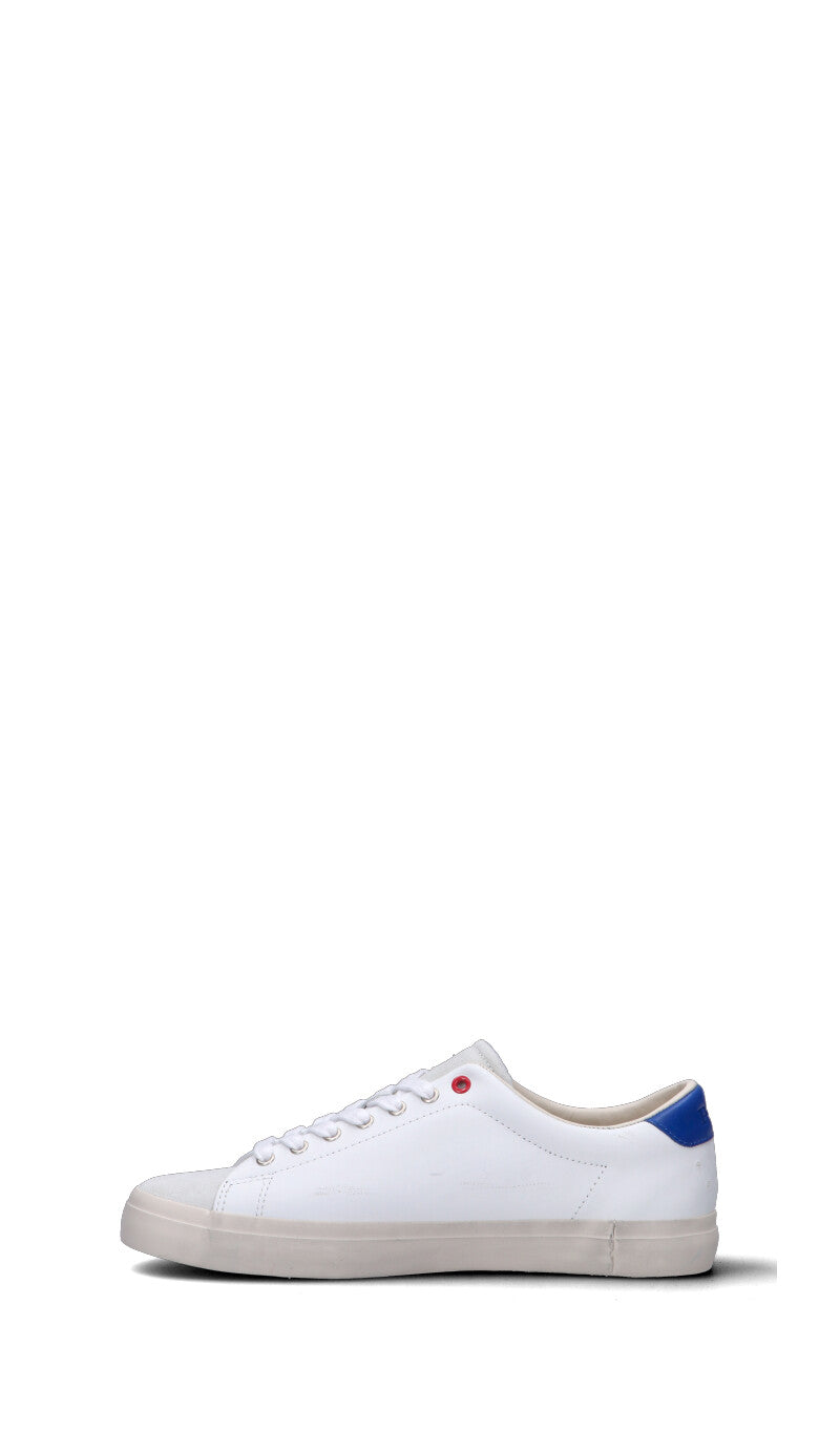 POLO RALPH LAUREN Sneaker uomo bianca/blu in suede