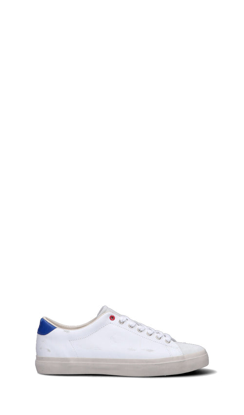 POLO RALPH LAUREN Sneaker uomo bianca/blu in suede