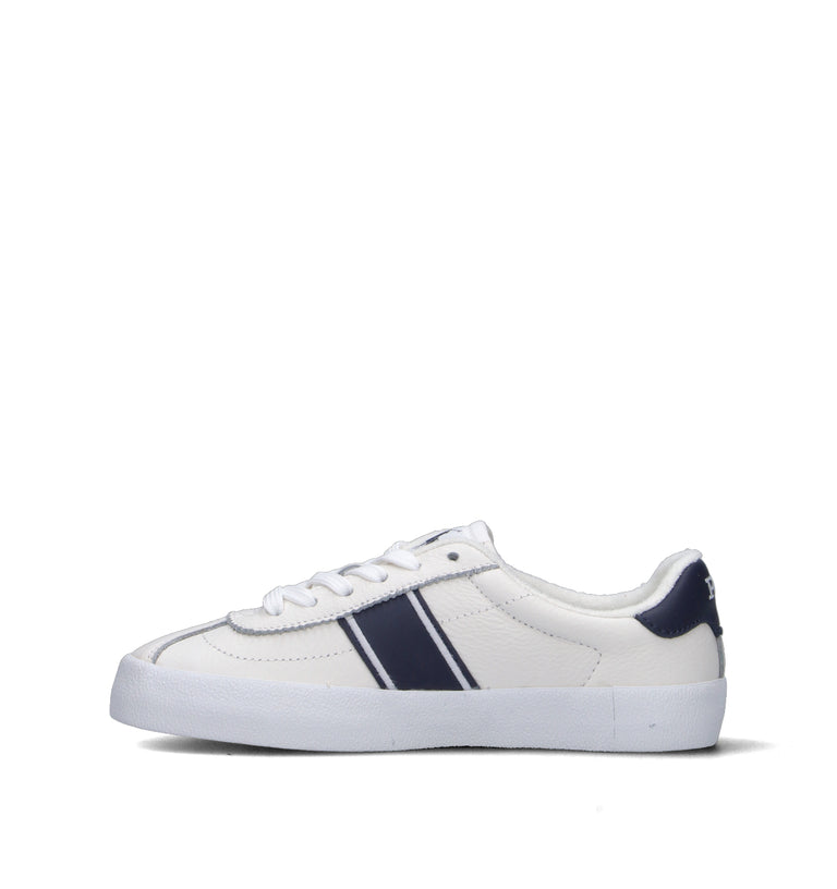RALPH LAUREN Sneaker donna bianca in pelle