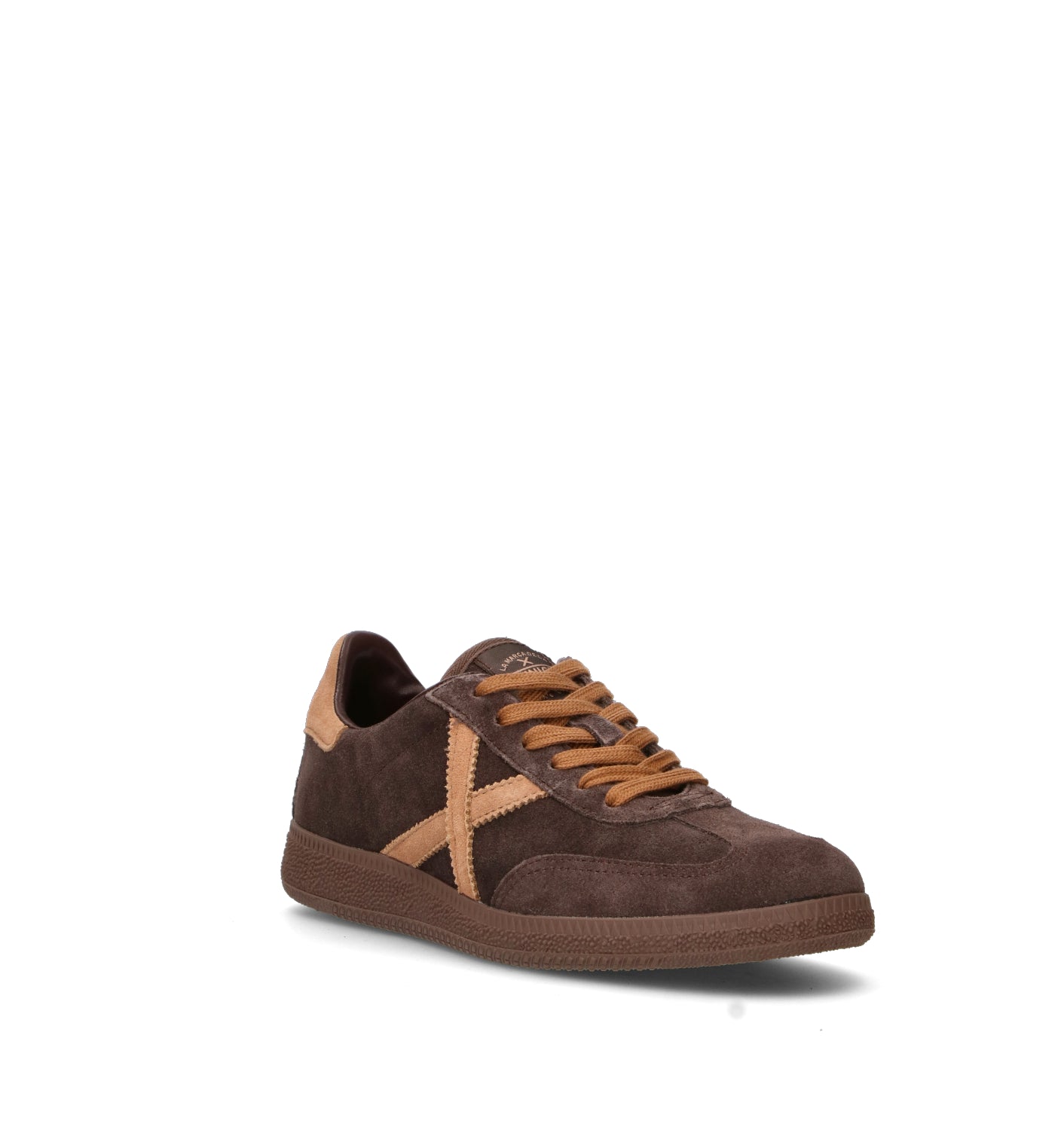 MUNICH BARRU Sneaker uomo marrone in suede