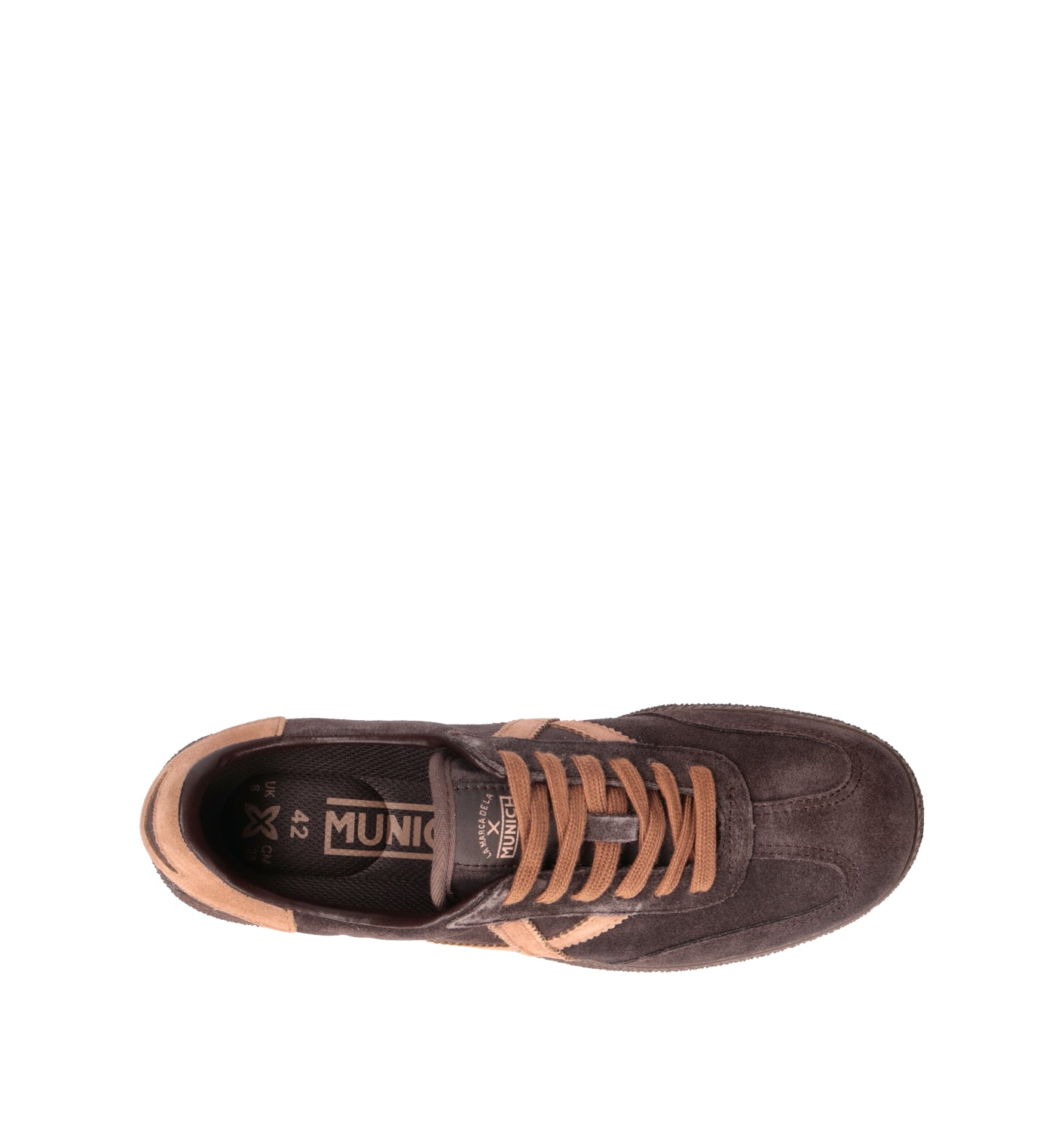 MUNICH BARRU Sneaker uomo marrone in suede