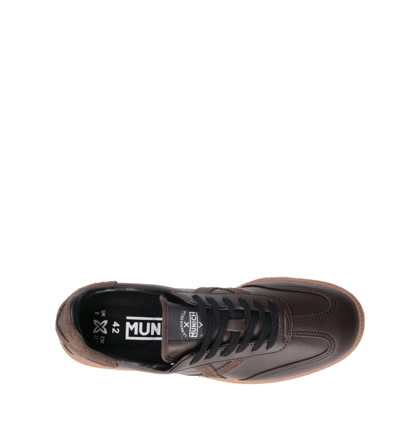 MUNICH BARRU Sneaker uomo marrone in pelle