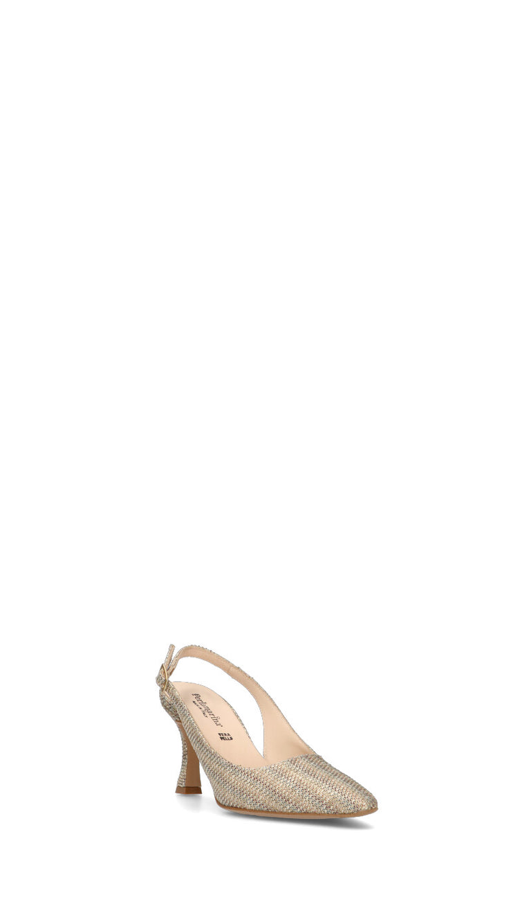 PERLAMARINA Slingback donna beige