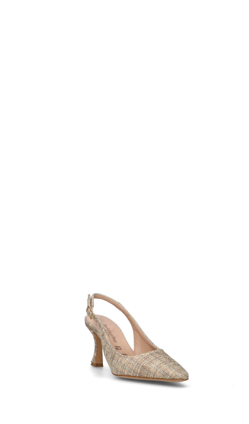 PERLAMARINA Slingback donna beige