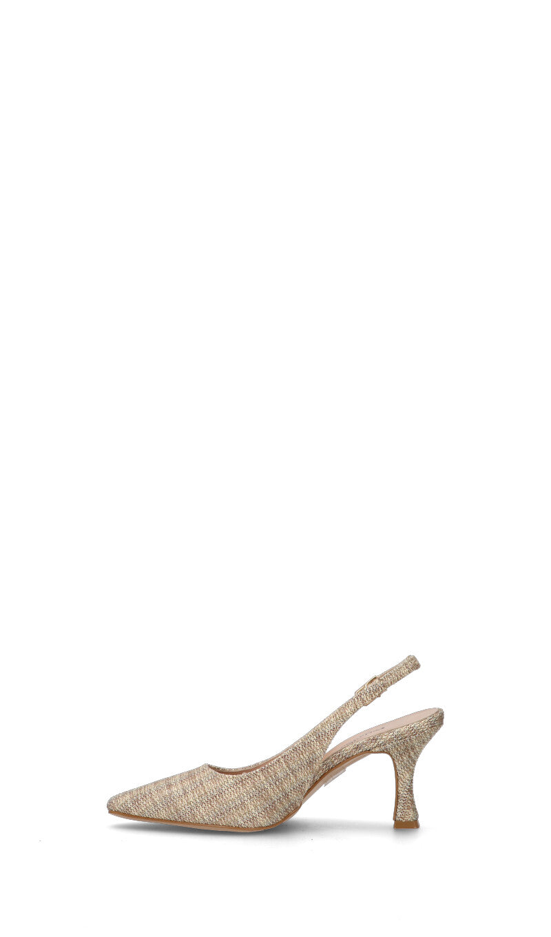 PERLAMARINA Slingback donna beige