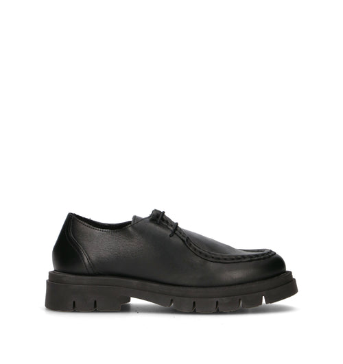 VARIOPINTO Mocassino donna nero in pelle