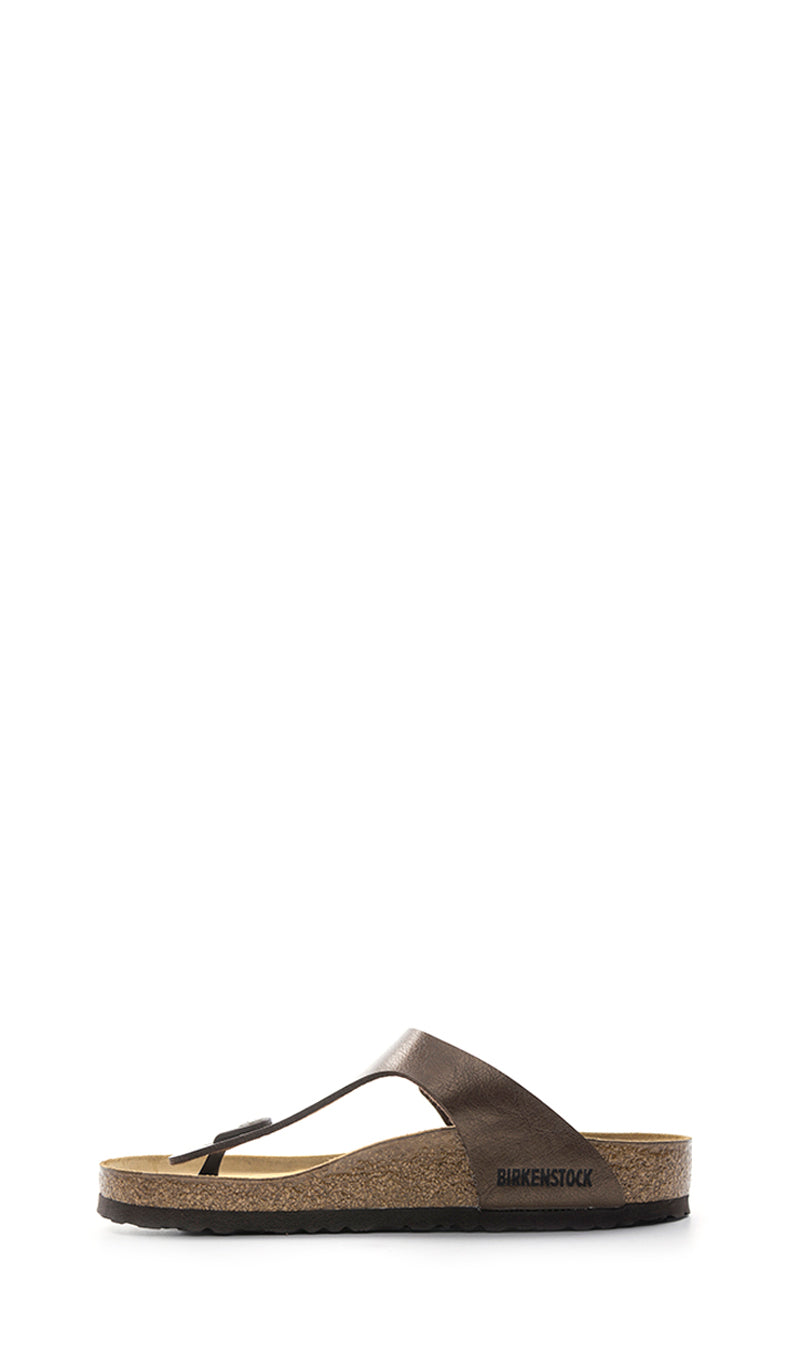 BIRKENSTOCK GIZEH Ciabatta donna marrone in pelle