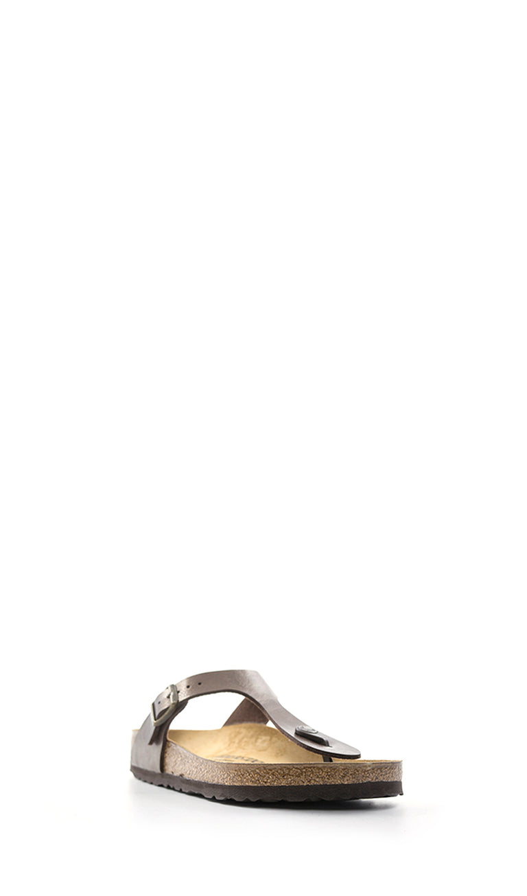 BIRKENSTOCK GIZEH Ciabatta donna marrone in pelle