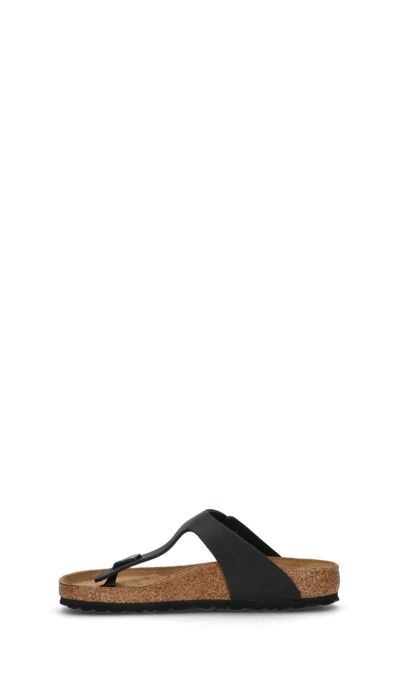 BIRKENSTOCK GIZEH BS Ciabatta donna nera in pelle