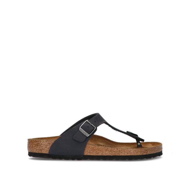BIRKENSTOCK Ciabatta uomo nera/marrone