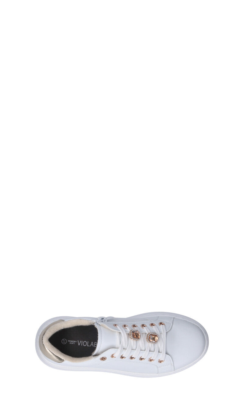 VIOLABLU' Sneaker donna bianca