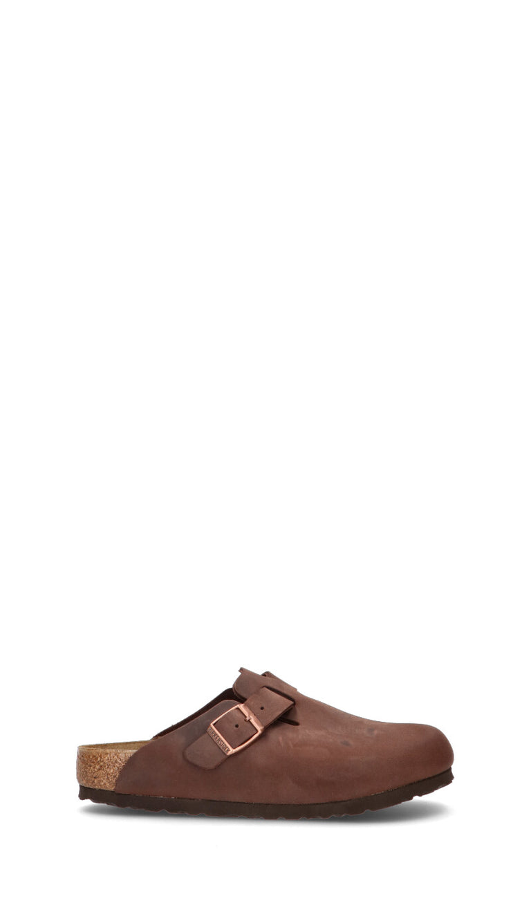 BIRKENSTOCK BOSTON BS Sabot donna cuoio in pelle