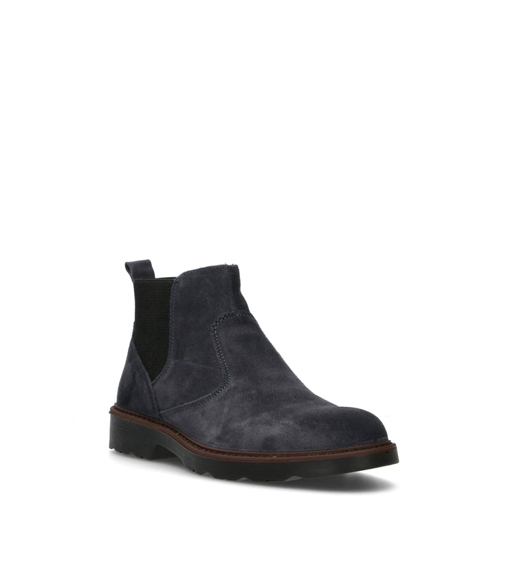 IGI&CO Tronchetto uomo blu in suede