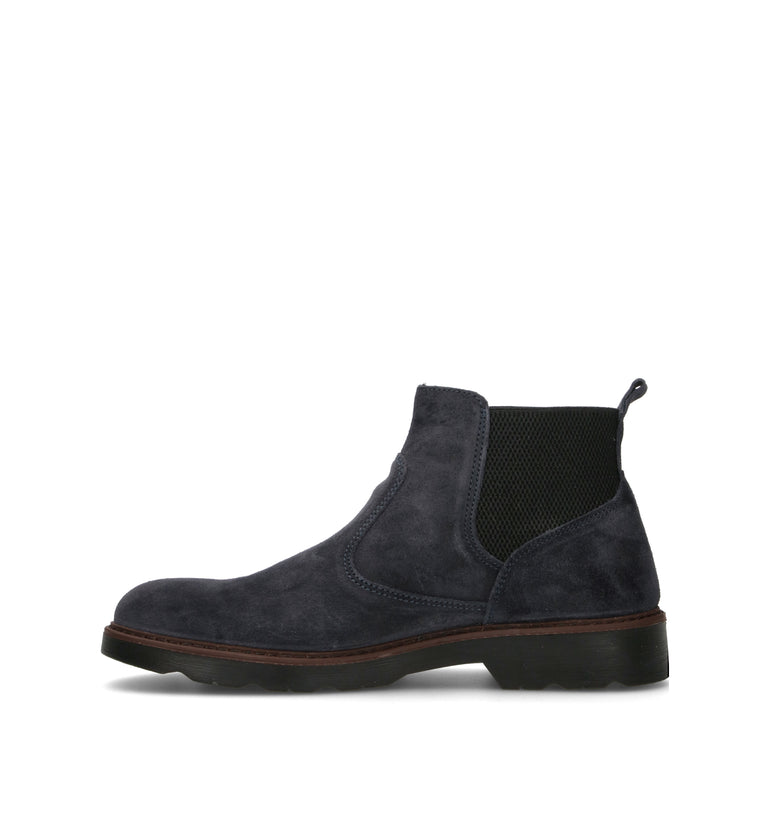 IGI&CO Tronchetto uomo blu in suede