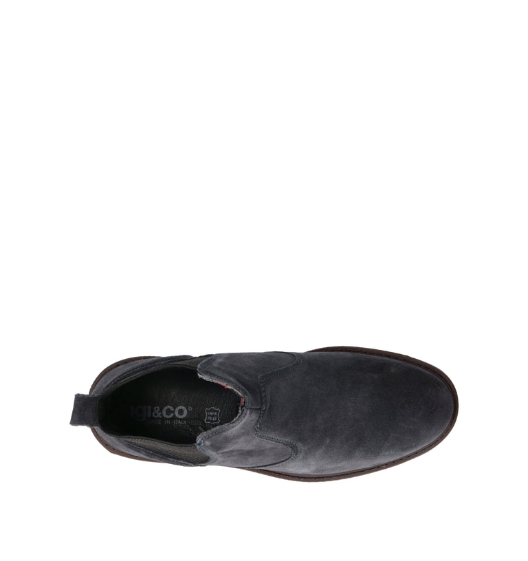 IGI&CO Tronchetto uomo blu in suede
