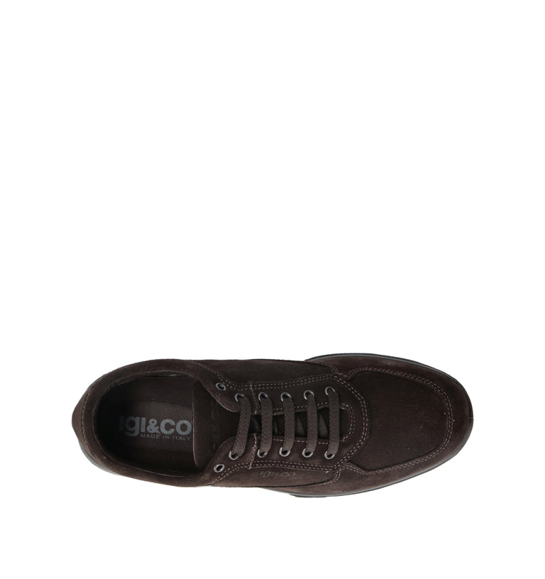 IGI&CO Stringata uomo marrone in gore-tex