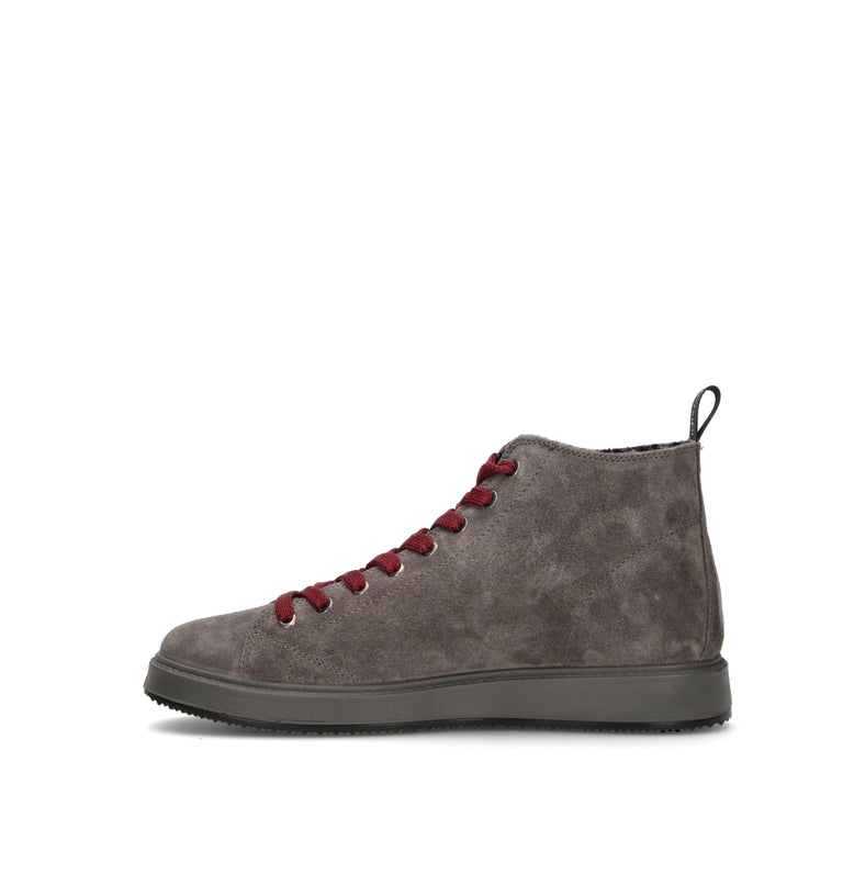 IGI&CO Sneaker uomo grigia in suede