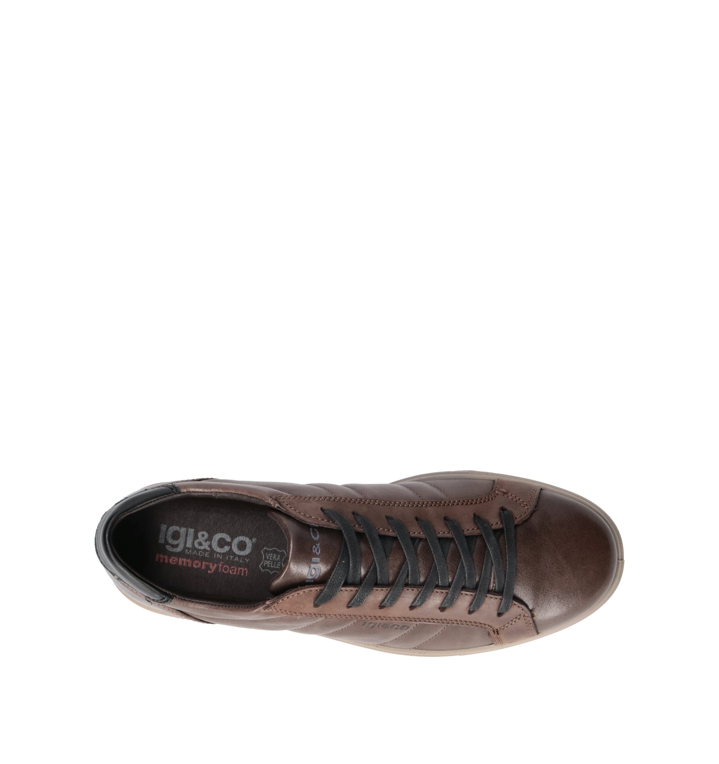 IGI&CO Sneaker uomo marrone in pelle
