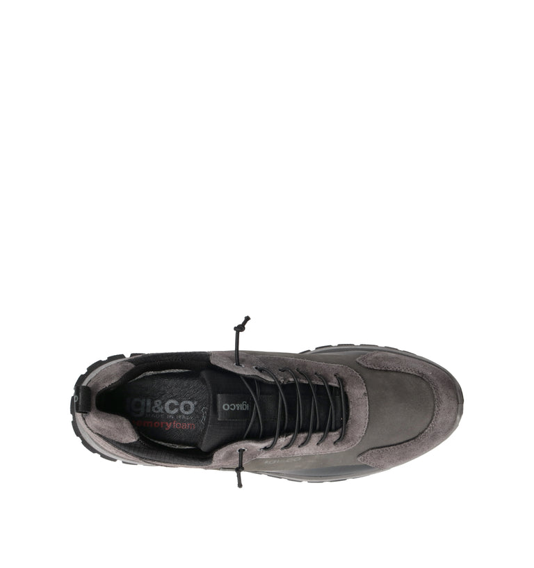 IGI&CO Sneaker uomo grigia in gore-tex