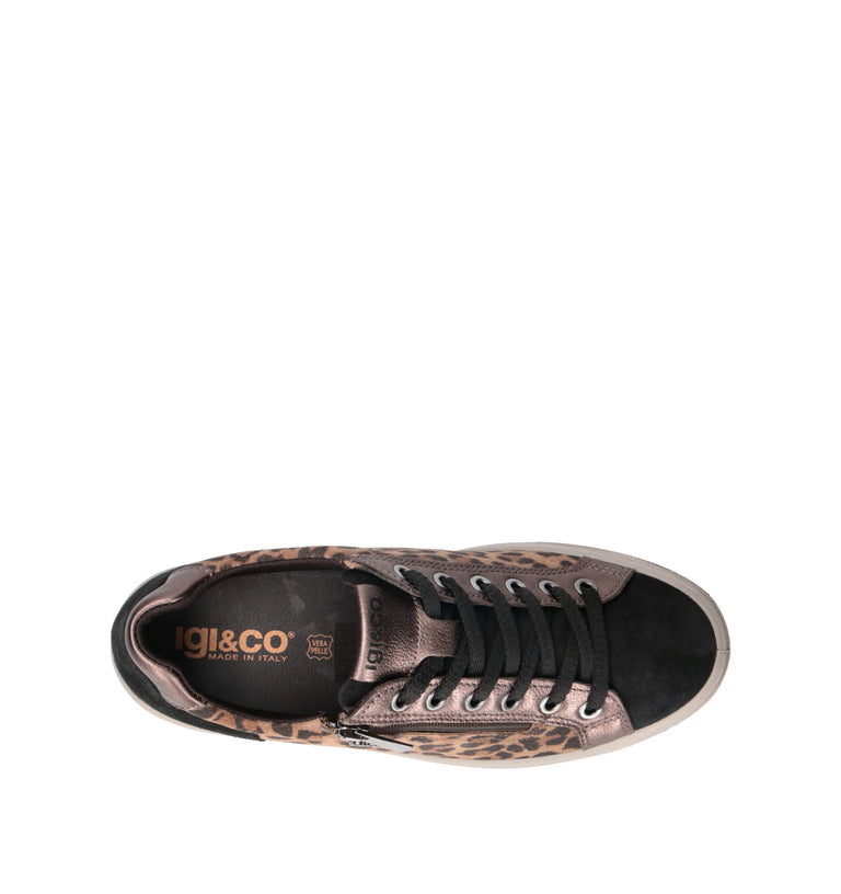 IGI&CO Sneaker donna maculata in pelle