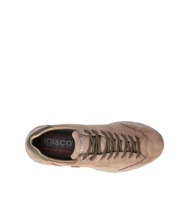 IGI&CO Sneaker donna beige in gore-tex
