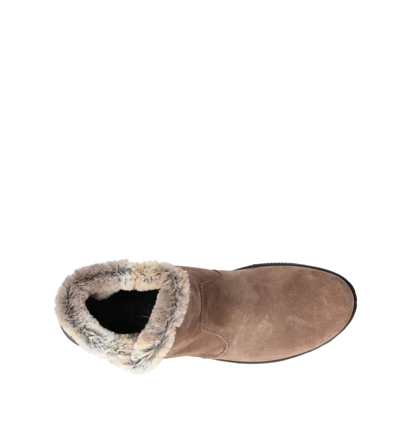 ENVAL Polacco uomo taupe in suede