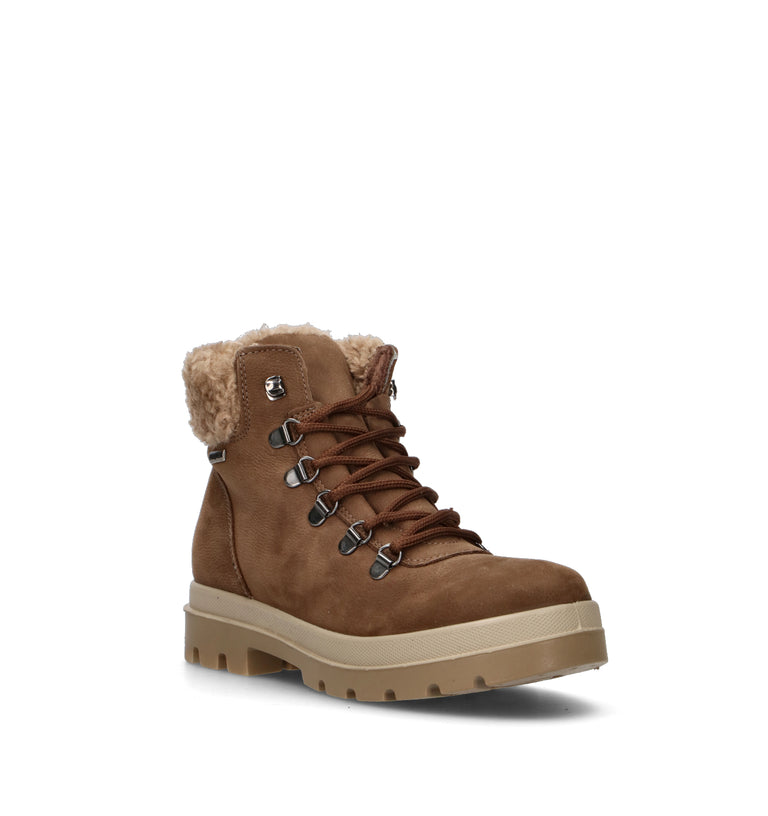 ENVAL Polacco donna marrone in nabuk