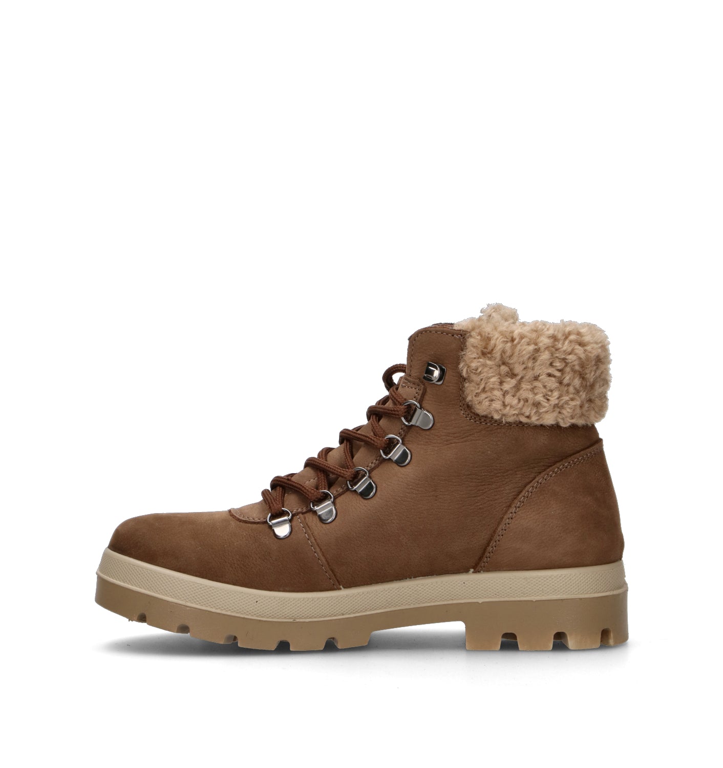 ENVAL Polacco donna marrone in nabuk