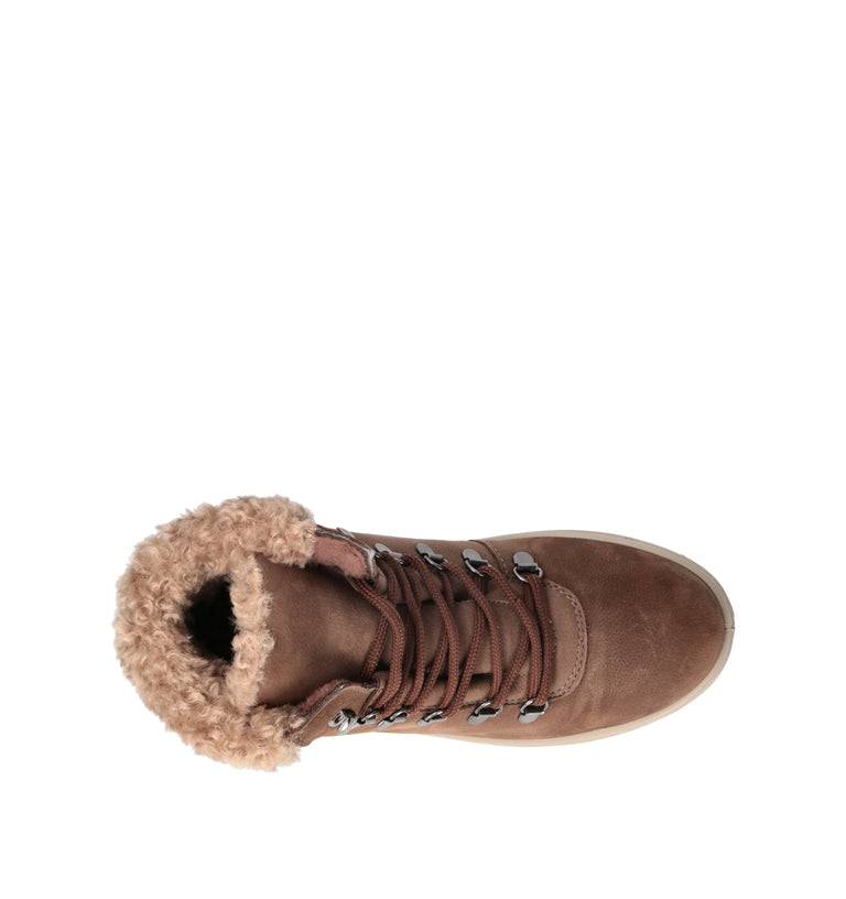 ENVAL Polacco donna marrone in nabuk