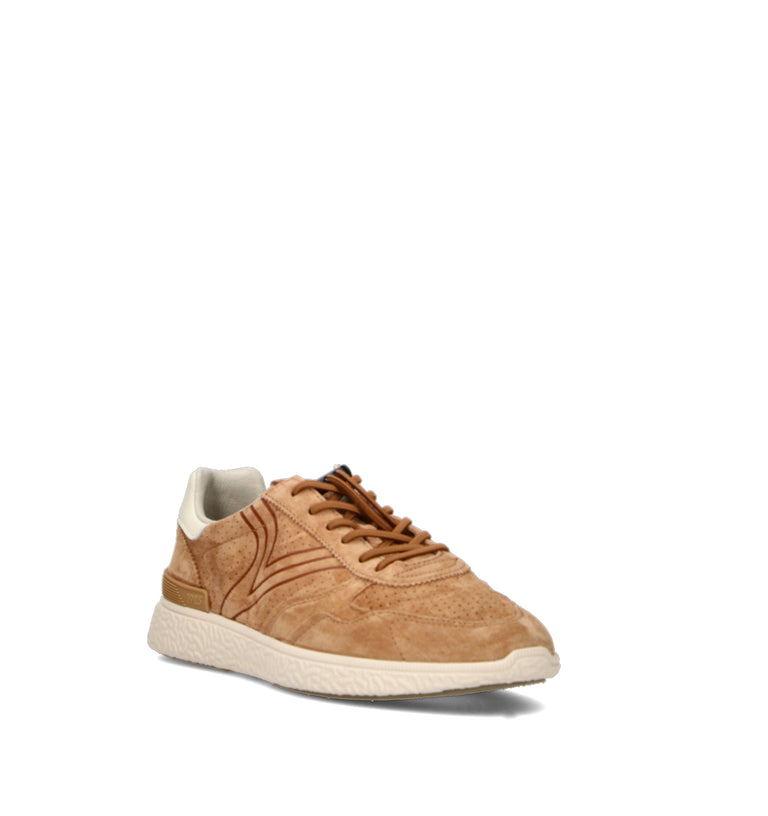 VICTORIA Sneaker uomo marrone in suede