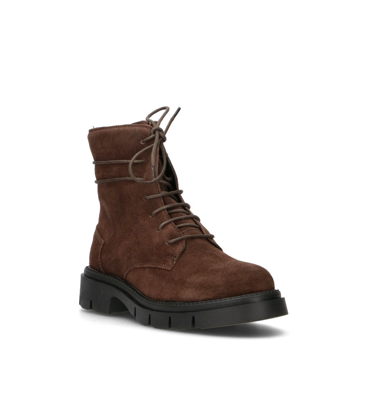 RABARBARO Polacco donna testa di moro in suede