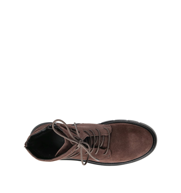 RABARBARO Polacco donna testa di moro in suede