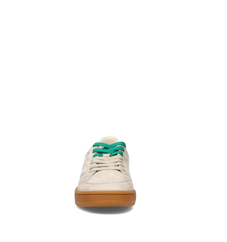 VICTORIA Sneaker uomo grigia/verde in suede