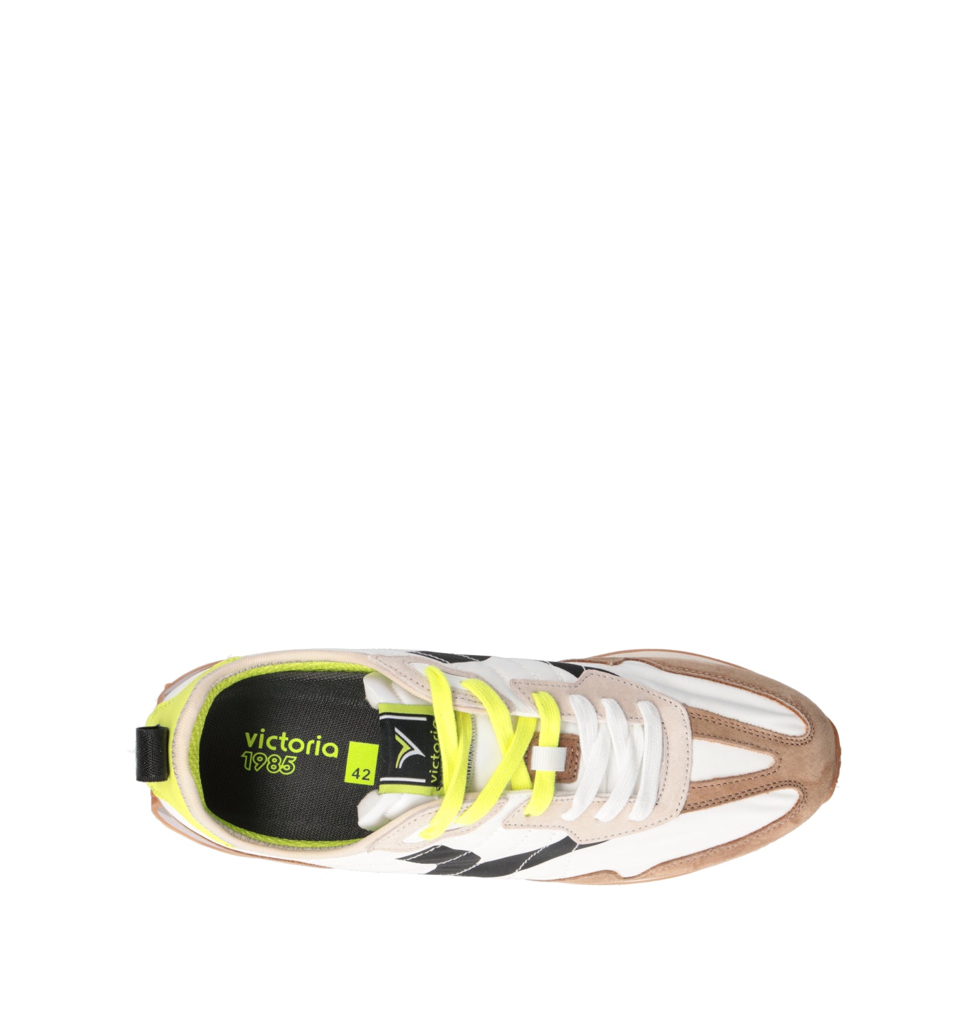 VICTORIA Sneaker uomo bianca/beige