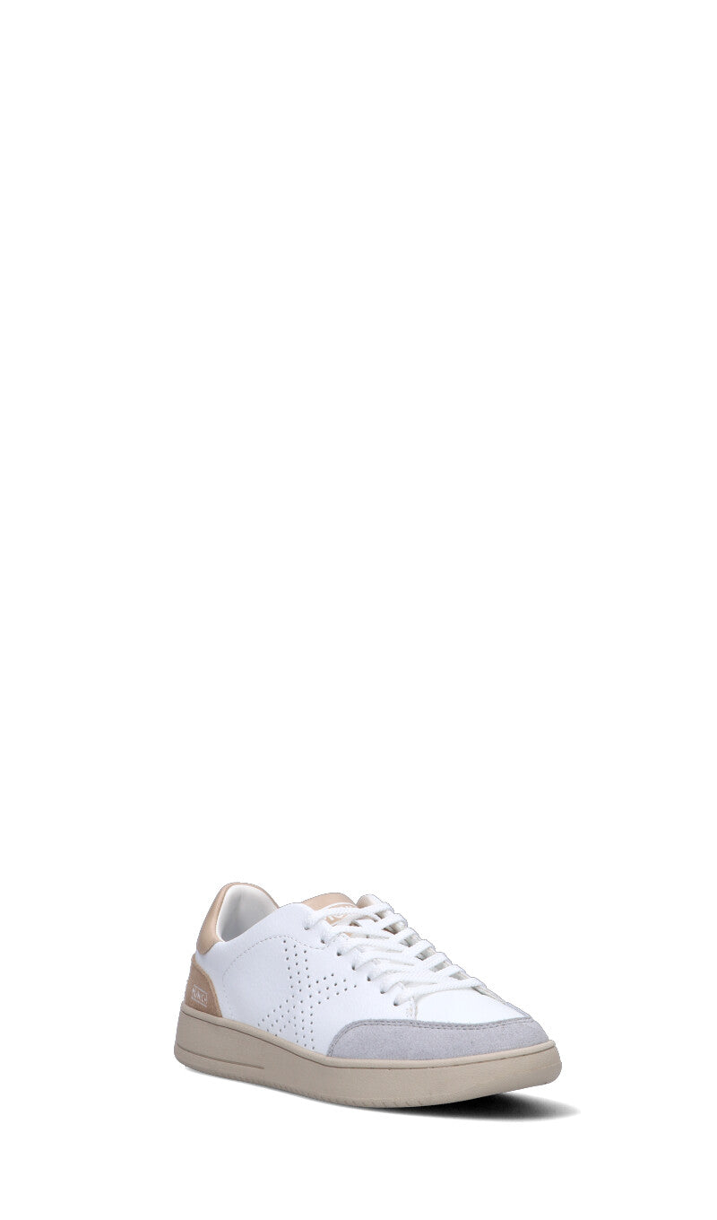 MUNICH - X-COURT Sneaker donna bianca/beige in pelle