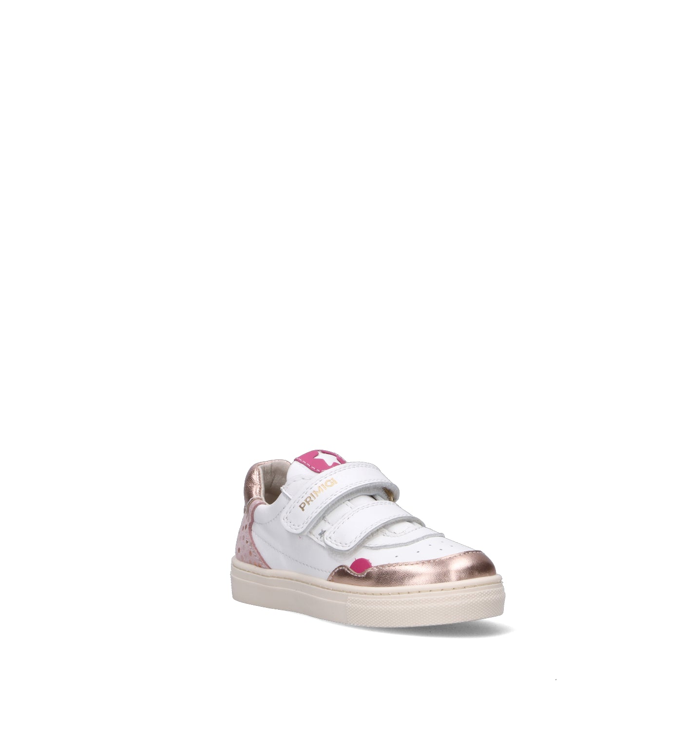PRIMIGI Sneaker bimba bianca in pelle