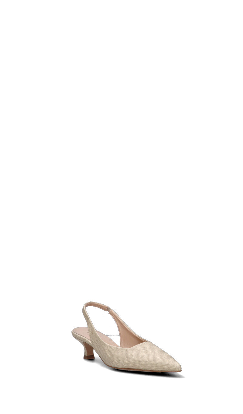 REBECCA VAN DIK Slingback donna beige