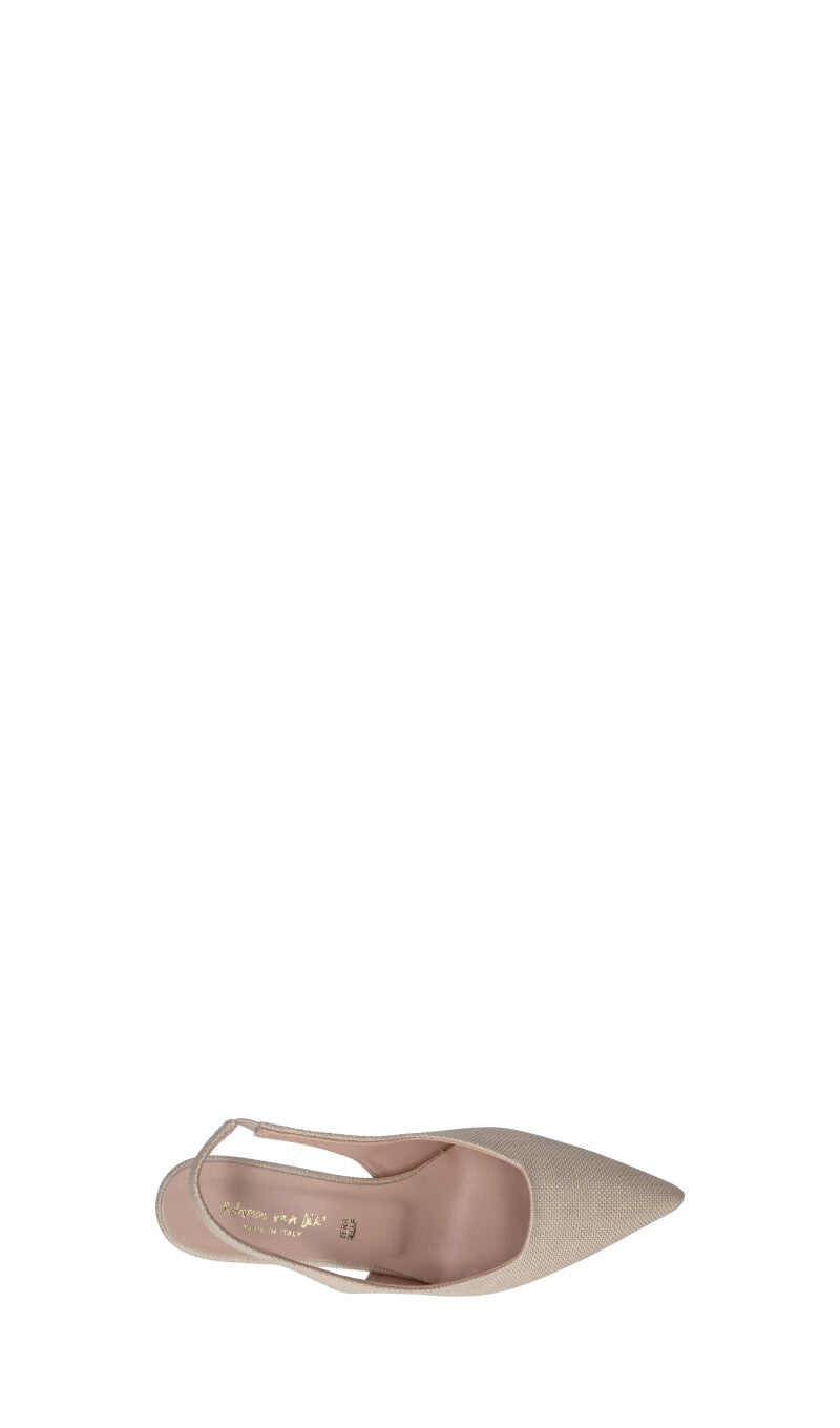 REBECCA VAN DIK Slingback donna beige