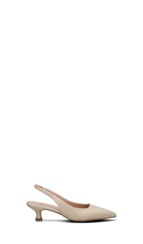 REBECCA VAN DIK Slingback donna beige