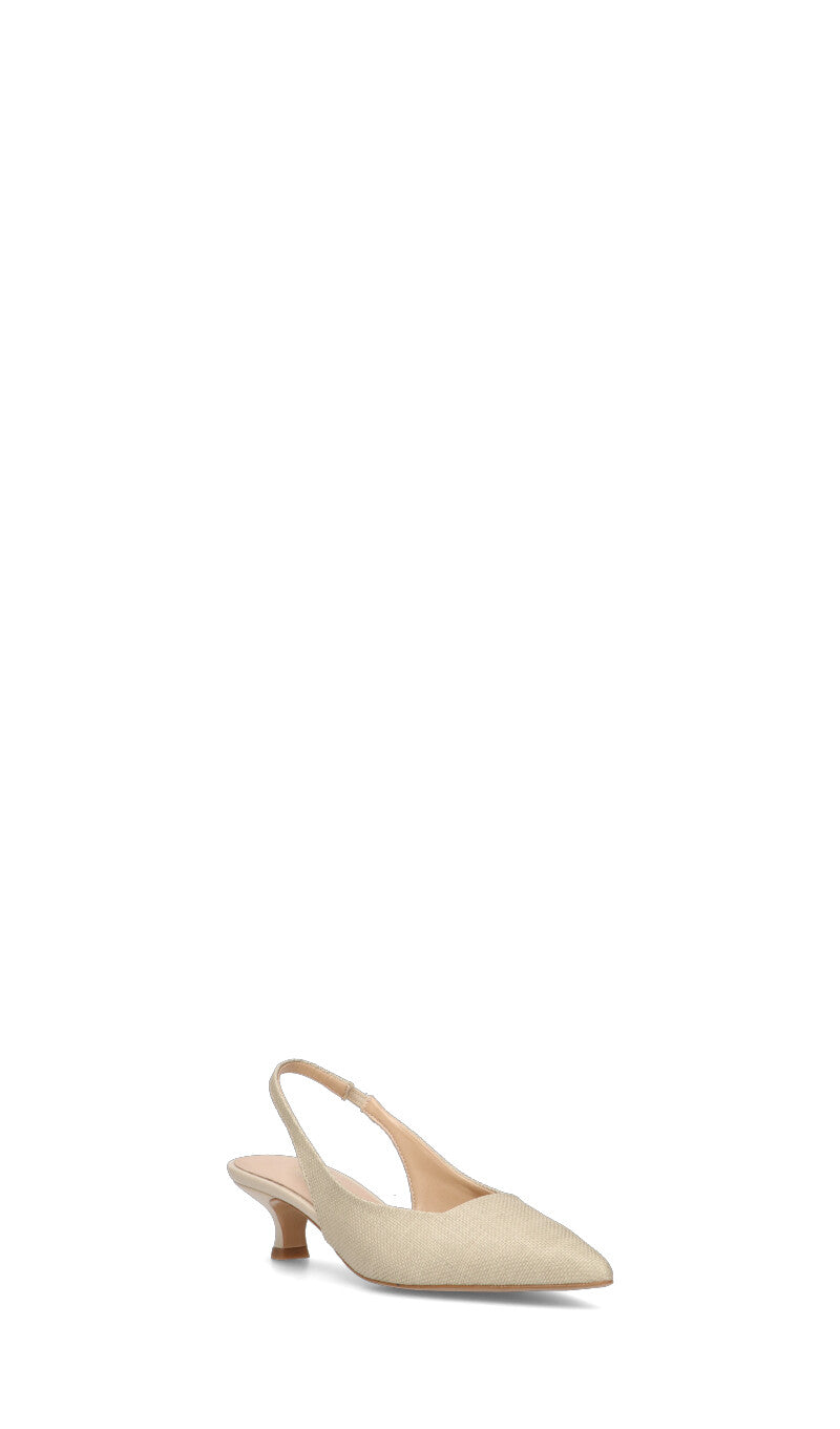 REBECCA VAN DIK Slingback donna sabbia