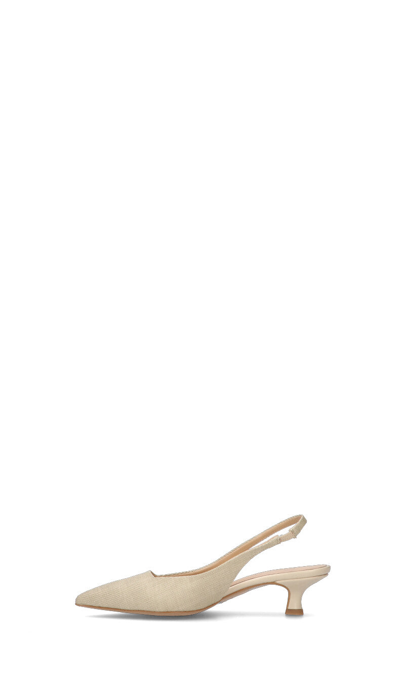 REBECCA VAN DIK Slingback donna sabbia