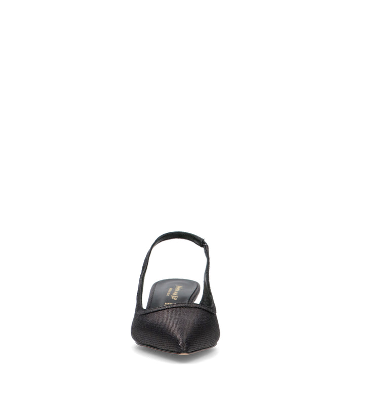 REBECCA VAN DIK Slingback donna nera
