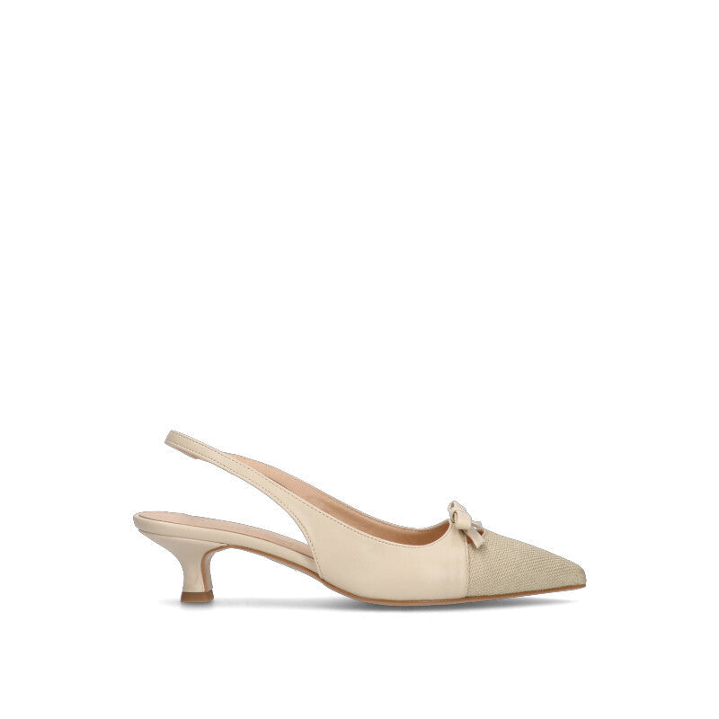 REBECCA VAN DIK Slingback donna beige