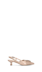 REBECCA VAN DIK Slingback donna nude