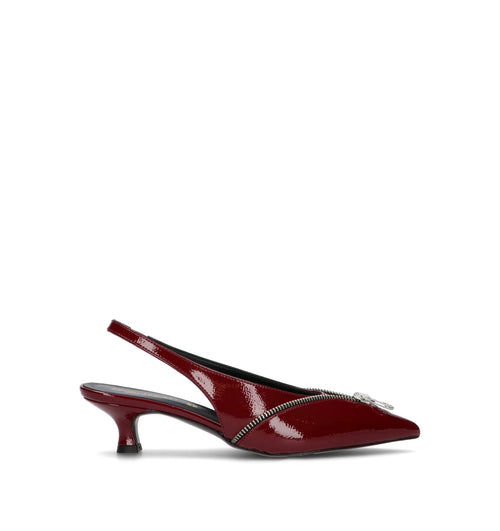REBECCA VAN DIK Slingback donna bordeaux