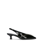 REBECCA VAN DIK Slingback donna nera