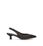 REBECCA VAN DIK Slingback donna nera