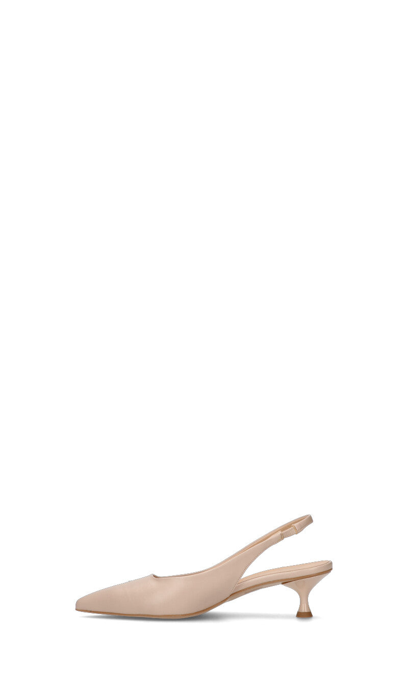 REBECCA VAN DIK Slingback donna nude