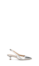 REBECCA VAN DIK Slingback donna argento